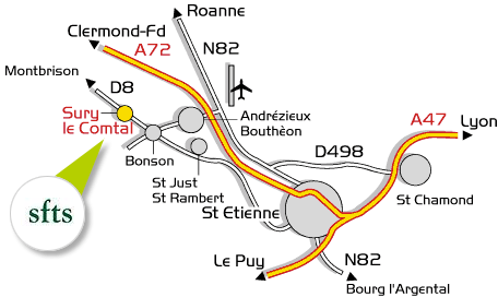 SFTS plan d'acces