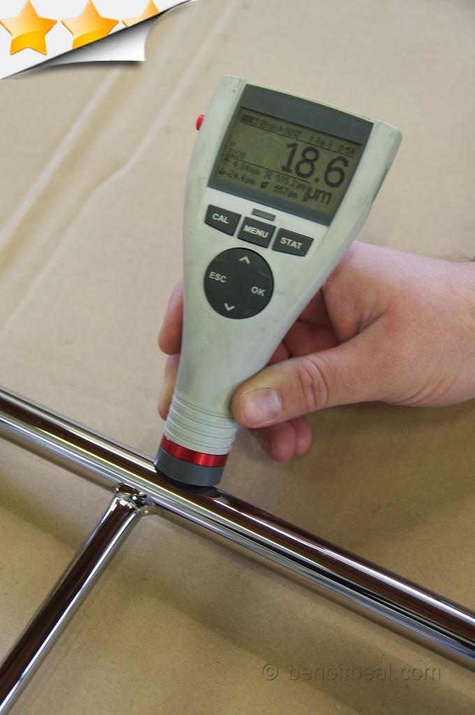 Controle epaisseur traitement surface