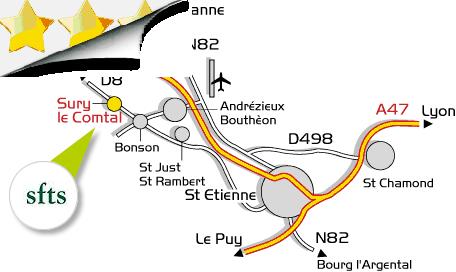 SFTS plan d'acces